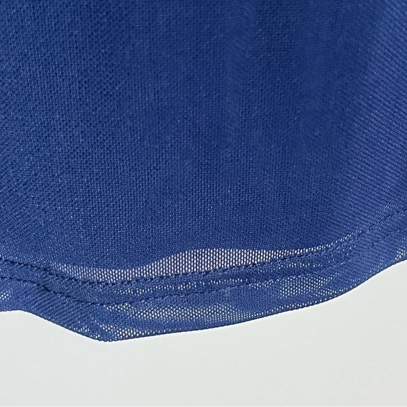 Women’s Thatsofetch Blue Tube Top Strapless Maxi Dress Lined Size 12 - Picture 2 of 11